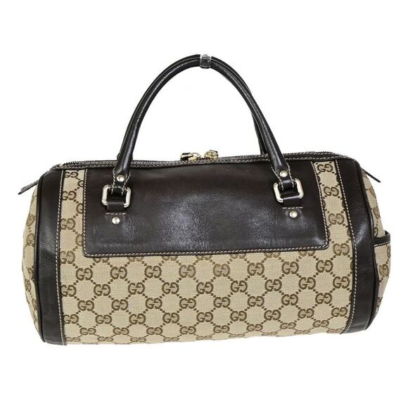 Gucci Brown Canvas Handbag (Pre-Owned) - Picture 2 of 15